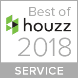 best of houzz 2018 service award badge