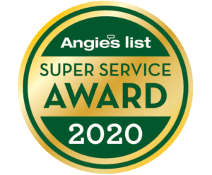angie's list super service award badge 2020