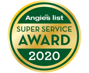 angie's list super service award badge 2020