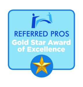 Referred Pros Gold Star Logo