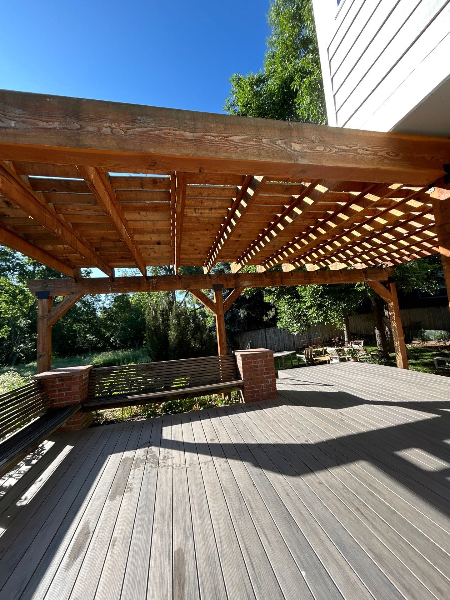 Arvada, CO pergola painting