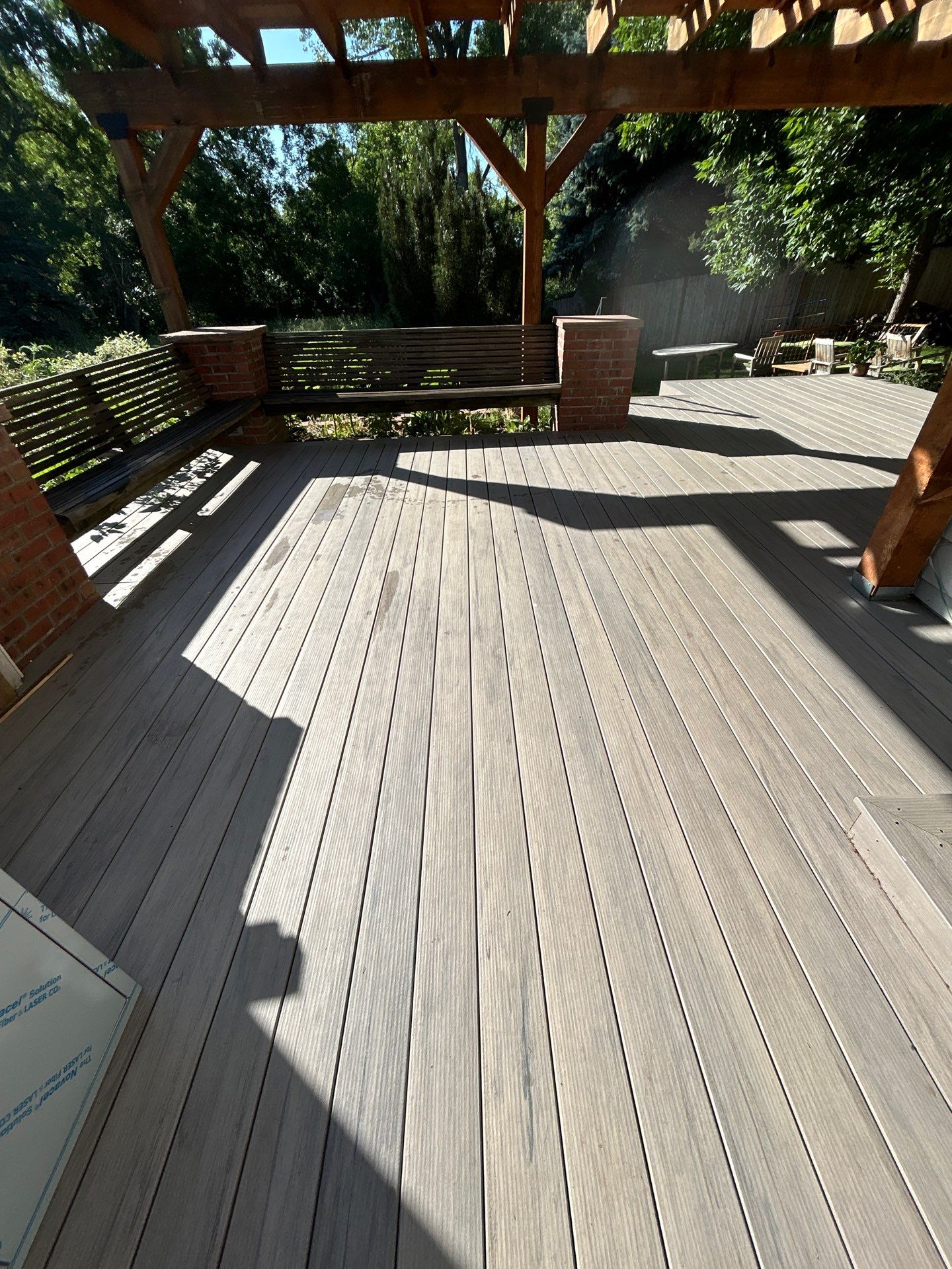 Arvada, CO pergola painting