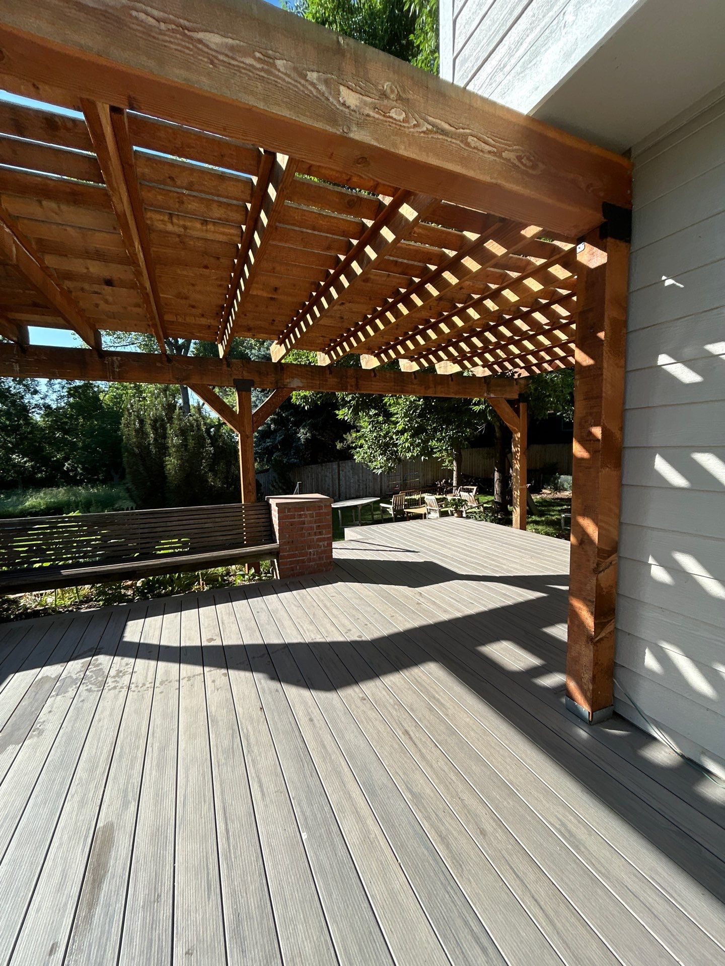 Arvada, CO pergola painting
