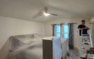 Accent Walls, Trim Painting, Texture Repair - oil-based paints